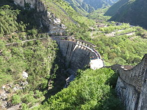 响水湖景区内游览线路图